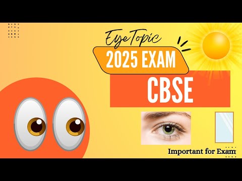 Human Eye Important questions for CBSE Board Class10