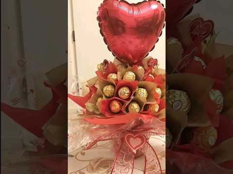 How to make a Chocolate Bouquet #valentinesdaygift #valentinesdayspecial #bouquet