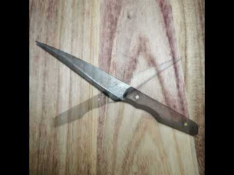 Knife Sharpening HONG KONG  / 磨刀香港 / Carbon steel kitchen knife  deformed edge restored