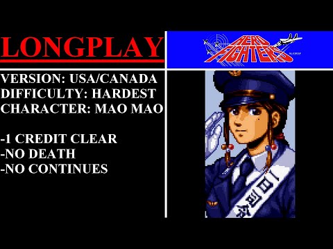 Aero Fighters [USA/Canada] (Arcade) - (Longplay - Mao Mao | Hardest Difficulty)