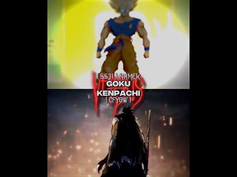 Goku Namek vs Kenpachi Cfyow #bleach #dragonball