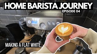 POV - From Beginner To Barista: Our Coffee Journey | Making A Flat White | Episode 04