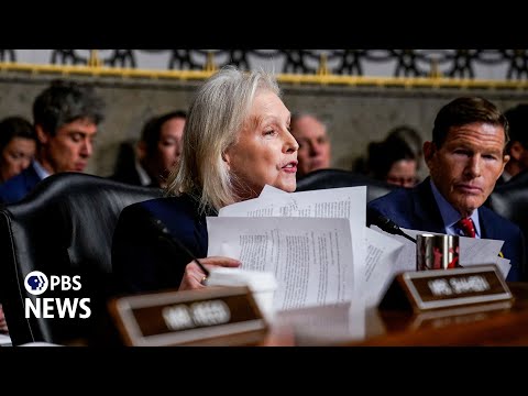 WATCH: Sen. Gillibrand grills Hegseth on his statements about women in the military