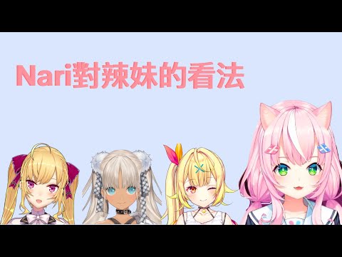 【中文剪輯】Nari對辣妹的看法【にじさんじ/ヤン・ナリ/양나리/切り抜き】