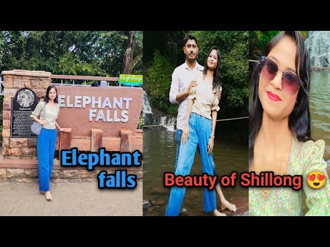 Elephant falls in shillong//ঘৰলৈ আহি থাকোতে ৰাস্তাত ব'লবম পাৰ্টীৰ এজনে আমাৰ লগত কৰিলে অসভ্যালি😡//