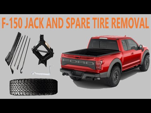 Ford F-150 How to Remove the Jack and Lower the Spare Tire