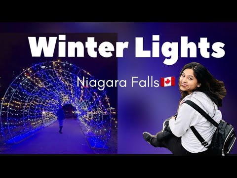 Best Winter Lights & Fireworks in Canada 🇨🇦 | Niagara Falls |