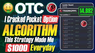 $14,800 IN 1 WEEK - MY BEST POCKET OPTION OTC TRADING STRATEGY IN 2024 - BINARY OPTIONS