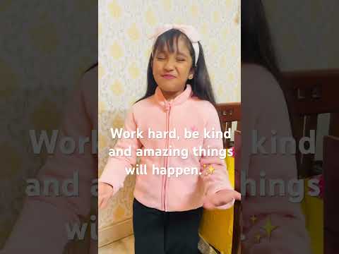 Work hard, be kind and amazing things will happen. #englishquotes #motivational #english#shortsvideo