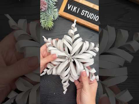 WoW! 🤩❄️ Amazing Snowflake! Christmas Decorations 2024