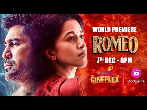 Romeo Hindi Trailer | Vijay Antony, Mirnalini Ravi | 7th Dec, 8PM | Colors Cineplex | Jio Cinema