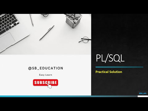 PL/SQL Practical Solution || FYBSC-IT Practical