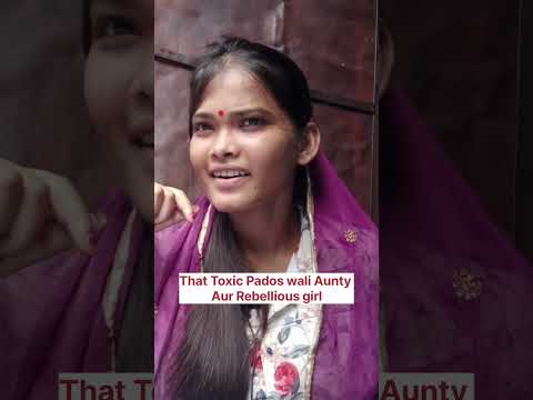 Savage Reply 😈 To  Toxic Pados Wali aunty 😁 || #padoswaliaunty #Toxicpeole #entertainment  #viral