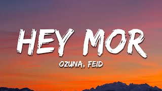 Ozuna Ft. Feid - Hey Mor (Letra / Lyrics)