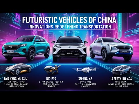 Futuristic Vehicles from China You Won’t Believe Exist!