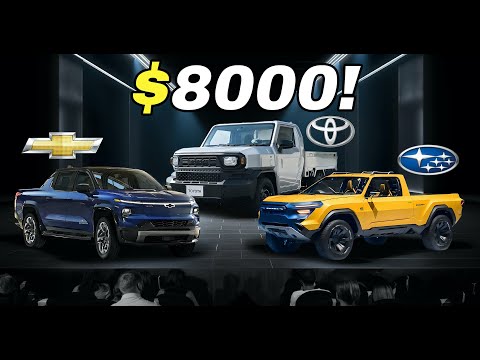 These All New Pickup Trucks are Just for $8,000 And No One Can Believe It!