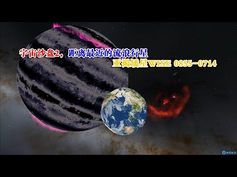 宇宙沙盘2，距离最近的流浪行星，亚褐矮星WISE0855-0714