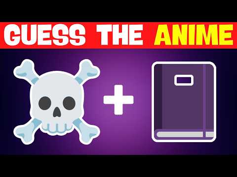 Guess The Anime By Emoji 🥦🔥🤬 | Random Quizzes