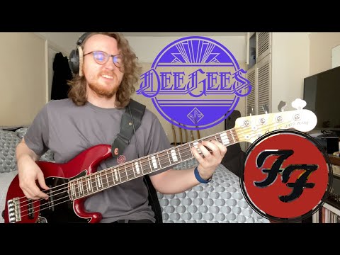 You Should Be Dancing (Bass Cover) - Dee Gees/@foofighters