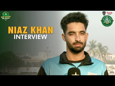 Niaz Khan interview | Sialkot Region vs Peshawar Region | Day 4 | Quaid-e-Azam Trophy Final | PCB