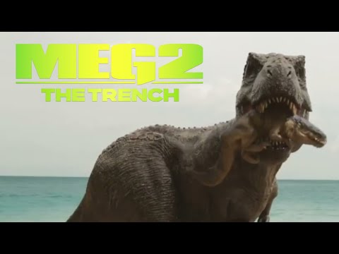 The Meg 2: The Trench [2023] - Tyrannosaurus Rex Screen Time