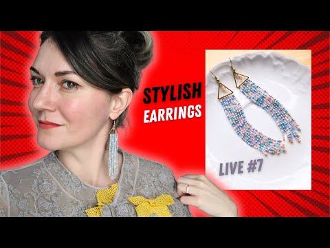 Create With Margarita Fringe Earrings Live #7 #fringeearrings