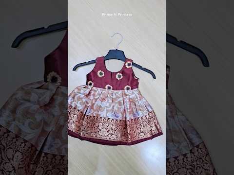 beautiful  newborn Pattu Frock #pavadai #kid  #fashiondress #kidsdress #womensclothing #shopping