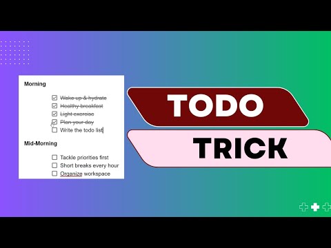 How to quickly create a to-do list in Google Docs