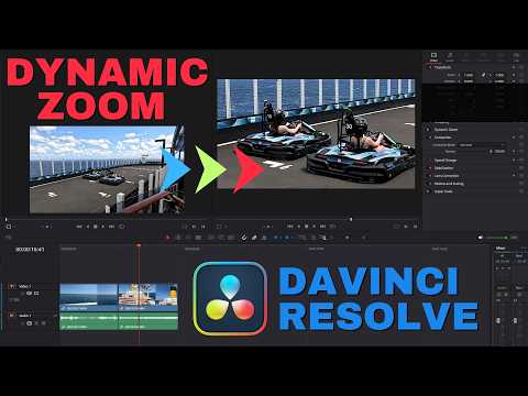 How to Zoom in on Davinci Resolve with Dynamic Zoom