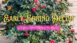 Early Spring Decor | Money Saving Tips 💸