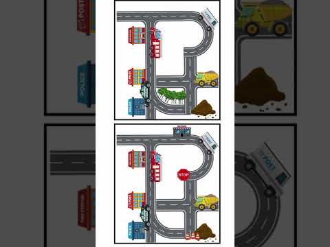 Spot the Difference: Game for Kids [Transportation Game]