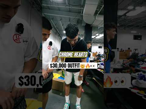 Kid Has A $30,000 Outfit!👀🔥 #sneakers #shoes #business #outfit #reseller