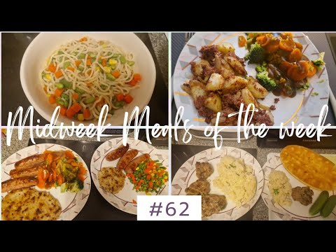 Meals of the week! | Midweek meals for my family | What we eat in a week #62 | What I feed my kids