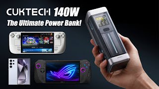 The Ultimate Powerbank! The 140W CUKTECH 20 Is Perfect For On The Go