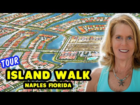 Inside Naples Most Beautiful Gated Community - Island Walk Tour 2025