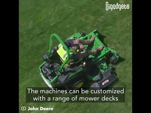 John Deere ZTrak Zero-Turn Mower #gigadgets #mower #lawncare #lawnmower