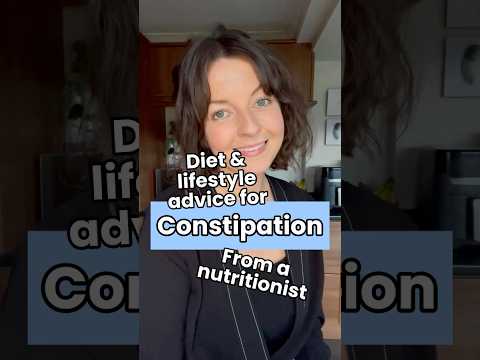 Diet & lifestyle advice for constipation