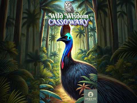 Cassowary:  Guardian of the Rainforest Mysteries  #wildlife #facts #animals