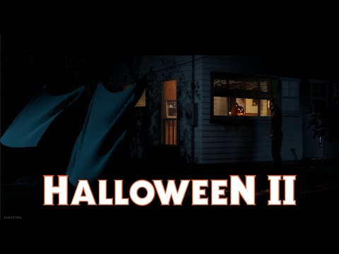 Michael Myers Watches Night of the Living Dead outside the Elrod House | Horror Ambience