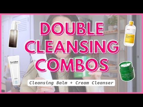 Different Skincare Double Cleansing Combinations