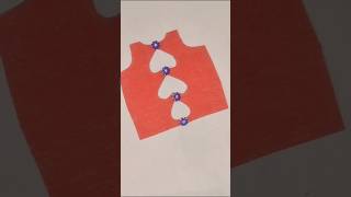 Blouse back neck design cutting ✂️✨#shorts #trending #youtubeshorts #ytviral #viral video