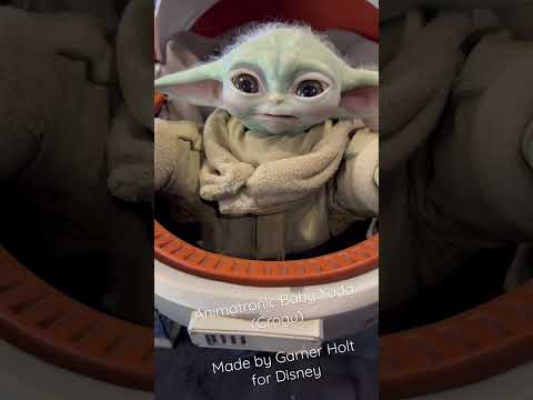 Baby Yoda Animatronic Demo by Garner Holt Productions (for Disney)