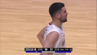 Serbia vs Slovakia Full Game Highlights | FIBA Basketball World Cup 2023 Qualifiers