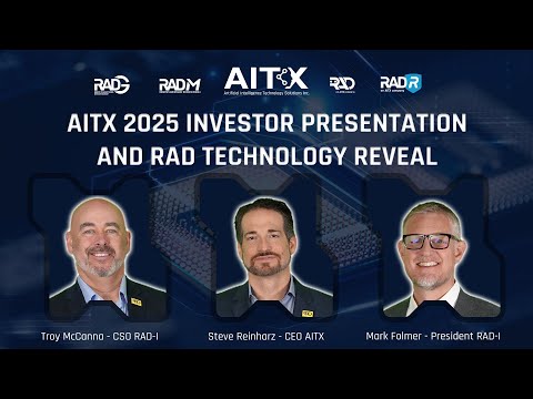 $AITX 2025 Investor Presentation & RAD Technology Review - January 15, 2025