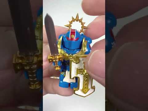 LEGO Warhammer 40,000 | Ultramarines Lieutenant | Warhammer 40k Unofficial Lego Minifigures #Shorts