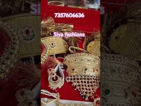 Gold look plated conbo@siya fashions#7357606636#gold plated#necklace #earings#bangles#jaipur💞