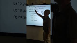 ASVAB Arithmetic Reasoning Problem on Mileage #math