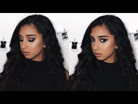 Get Ready With Me- Mauve Eyeshadow ft. Carli Bybel Palette!