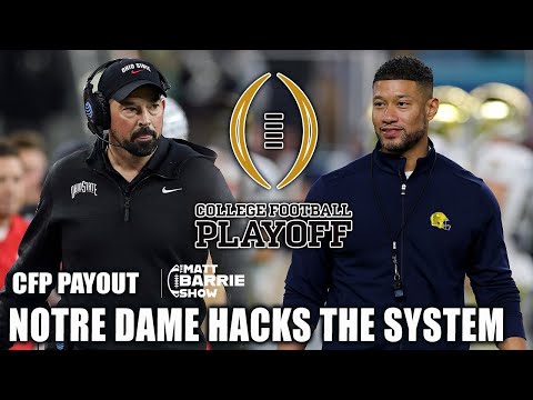 Notre Dame has HACKED THE SYSTEM 💸 CFP success earns them $20 million | The Matt Barrie Show