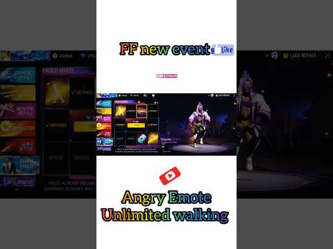 FF new angry emote/#shorts #shortsvideo #shortsfeed #shortsviral #shortstrending #trending #freefire